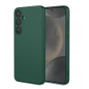Samsung Galaxy S26 Silicone Case Full Camera Protection Forest Green