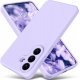 Samsung Galaxy S26 Silicone Case Full Camera Protection Lila