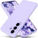 Samsung Galaxy S26 Silicone Case Full Camera Protection Lila
