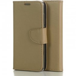 Samsung Galaxy S26 Edge Book Case Gold