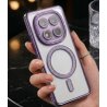 Xiaomi Redmi Note 14 Pro 5G/Pro Plus Glitter Case Full Camera Protection With MagSafe Purple