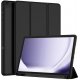 Samsung Galaxy Tab A11 Plus Book Case With Pencil Case Black