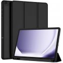 Samsung Galaxy Tab A11 Plus Book Case With Pencil Case Black