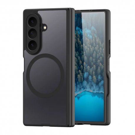 Samsung Galaxy Z Fold 8 Ultra Dux Ducis Case EXPN Compatible With MagSafe Black