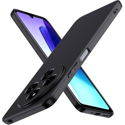 Xiaomi Redmi 17C Silicone Case Full Camera Protection Black