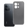 Xiaomi Redmi 15C/Poco C85 Silky And Soft Touch Silicone Cover Camera Protection Metallic Grey