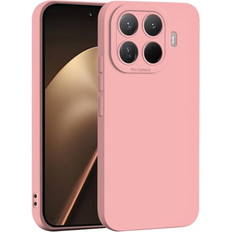 Xiaomi 17T Pro Silicone Case Full Camera Protection Pink