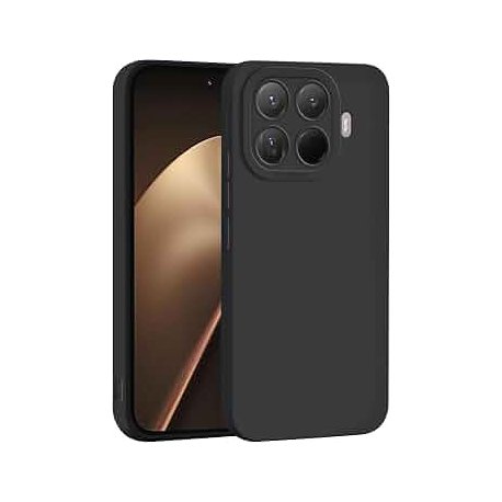 Xiaomi 17T Pro Silicone Case Full Camera Protection Black