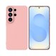 Samsung Galaxy S26 Ultra Silicone Case Full Camera Protection Pink