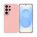 Samsung Galaxy S26 Ultra Silicone Case Full Camera Protection Pink