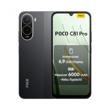 Xiaomi Poco C85 8GB Ram 256GB Black Dual Sim 4G-EU
