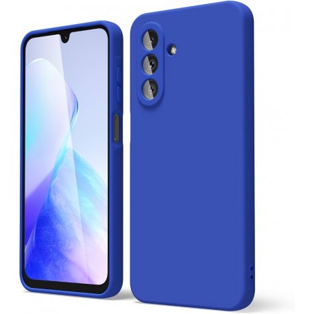 Samsung Galaxy A27 Silicone Case Full Camera Protection Blue