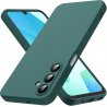 Samsung Galaxy A27 Silicone Case Full Camera Protection Forest Green