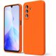 Samsung Galaxy A27 Silicone Case Full Camera Protection Orange