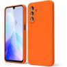 Samsung Galaxy A27 Silicone Case Full Camera Protection Orange