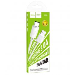 Hoco X88 Cable 3A USB to TYPE-C 2M White