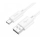 Hoco X88 Cable 3A USB to TYPE-C 2M White