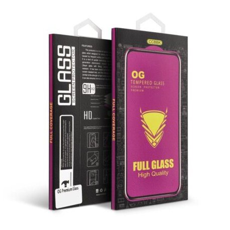 Realme 16 5G Tempered Glass 9H Full Screen Protection OG Premium Black