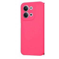 Xiaomi Redmi 17 Silicone Case Full Camera Protection Hot Pink