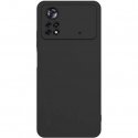 Xiaomi Pocofone X4 Pro 5G Silky And Soft Touch Silicone Cover Full Camera Protection Black