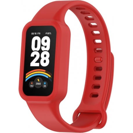 Xiaomi Smart Band 9 Active/Redmi Band 3 Silicone Strap Red