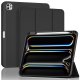 IPad Pro 2024 11" Smart Book Case With Pencil Case Black