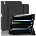 IPad Pro 2024 11" Smart Book Case With Pencil Case Black