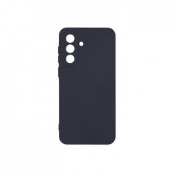 Samsung Galaxy S26 FE Silky And Soft Touch Silicone Cover Full Camera Protection Dark Blue