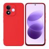 Xiaomi Redmi Note 17 Silicone Case Full Camera Protection Red