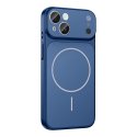 IPhone 15 Luxury MagSafe Case Blue