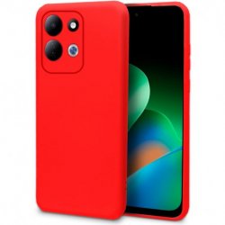 Xiaomi Redmi 17/Poco C95 Pro Silicone Case Full Camera Protection Red
