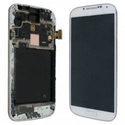 Samsung i9505 / Galaxy S4 Frontcover + Lcd + Touch White Original